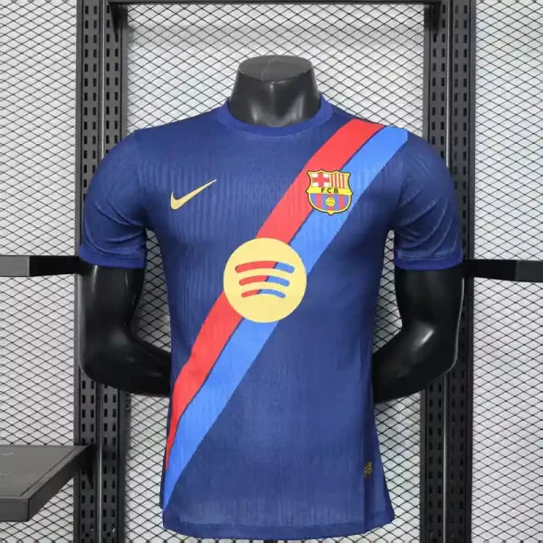 Maillot FC Barcelone 2025/2026 – Editions spéciale 2 bandes rouges et bleu