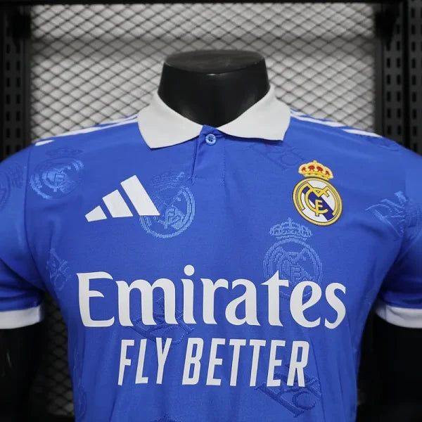 Maillot Real Madrid 2025/26 Editions Spécial Third 24 Blue- Manches courtes