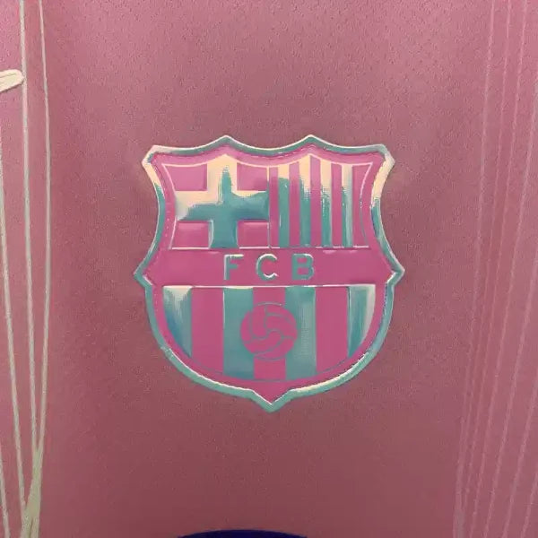 Maillot FC Barcelone 2025/2026 – Édition Spéciale Rose Pink