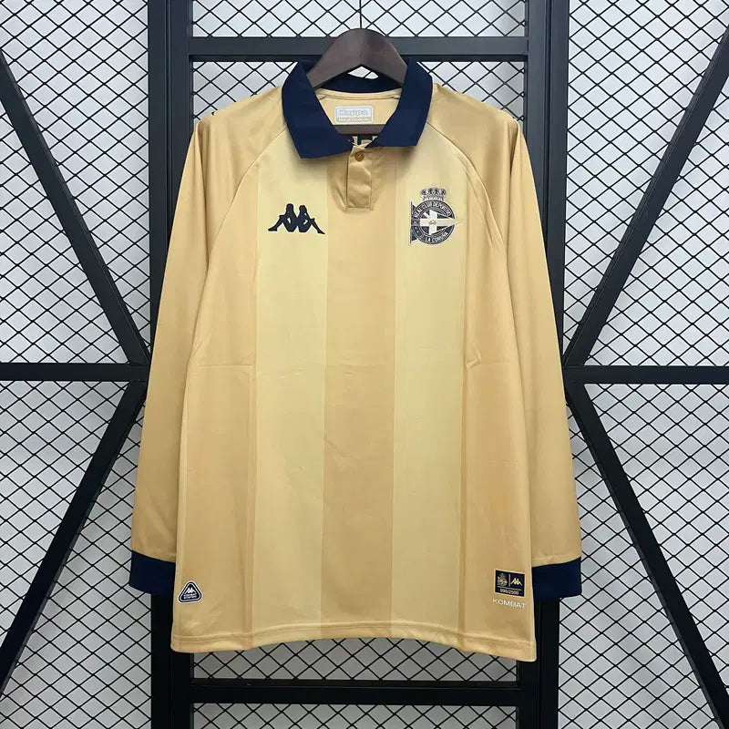 Maillot Spécial Édition Deportivo La Coruña 2025/2026 – Manches Longues 25e Anniversaire du Titre