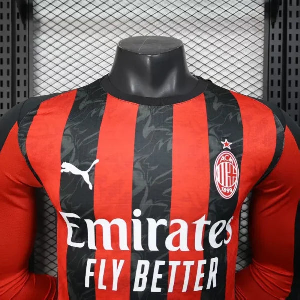 Maillot AC milan domicile 25-26 Manches longues