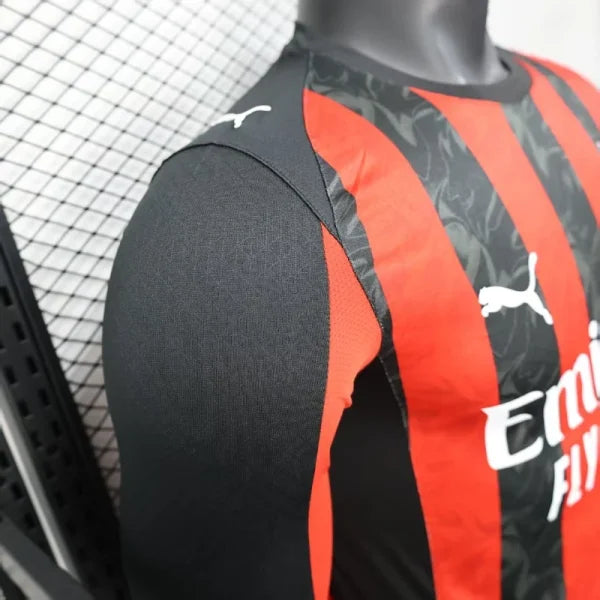 Maillot AC milan domicile 25-26 Manches longues