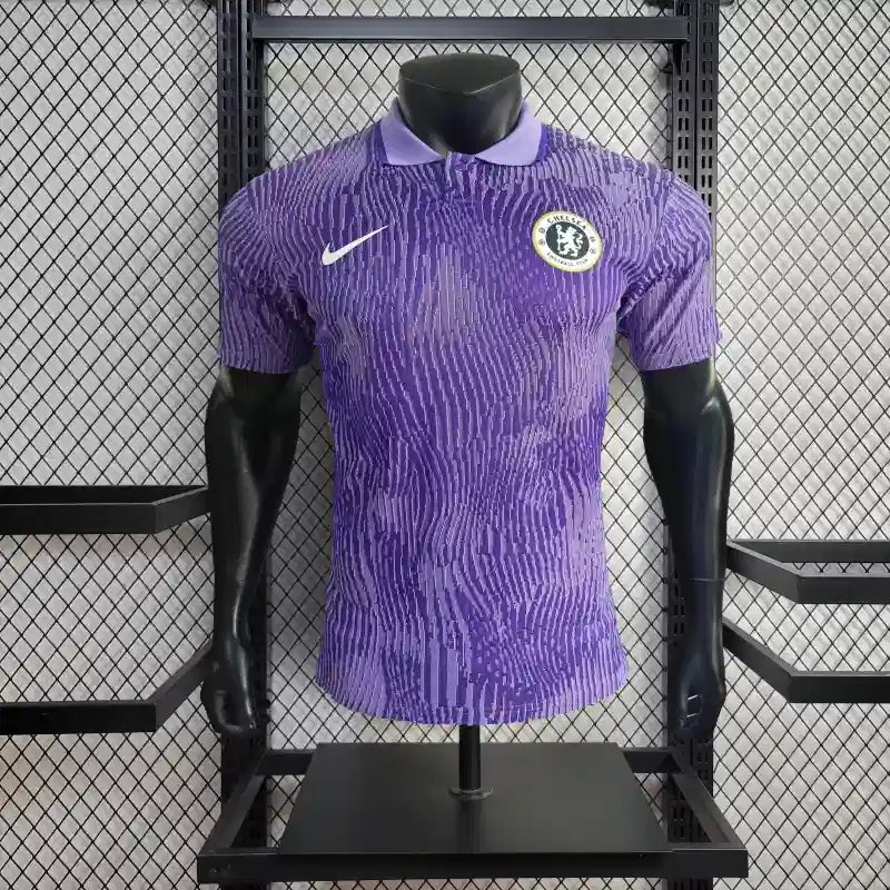 Maillots Chelsea FC 2024/2025 – Maillot Third Homme (Version Joueur, Violet)