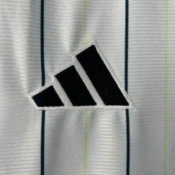 Maillot Real Madrid 2025/26 Édition Spéciale Baseball – Blanc-Noir-Jaune