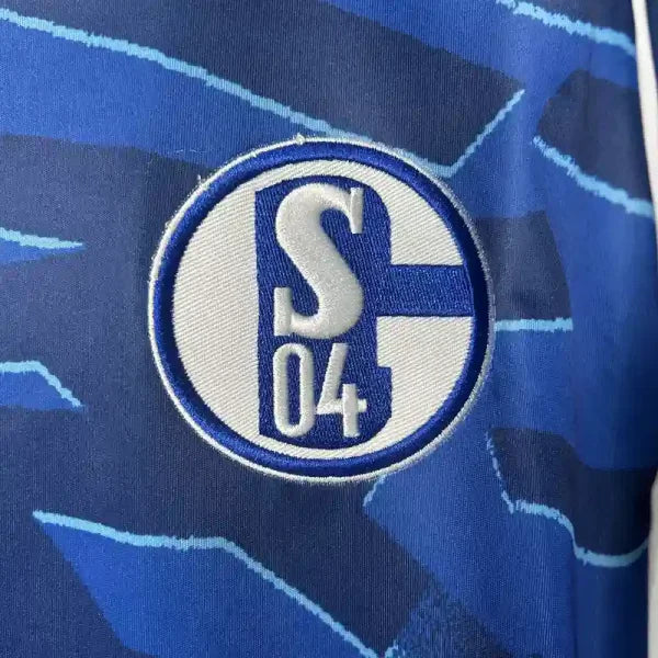 Maillot Schalke 04 2025/2026 – Domicile L’élégance rhénane signée Adidas