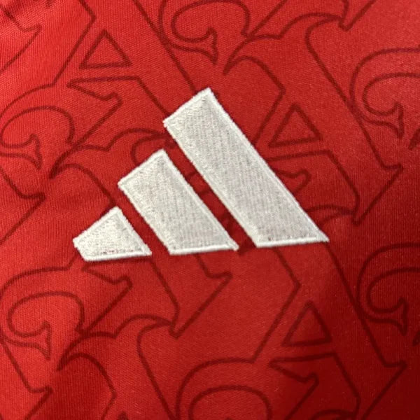 Ensemble Enfant Arsenal Domicile 2025/2026 – Maillot + Short – Rouge ; Blanc