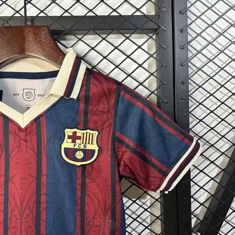 Ensemble Enfant Barcelone Edition spécial Commémorative 2025/2026 Domicile Bleu et Rouge