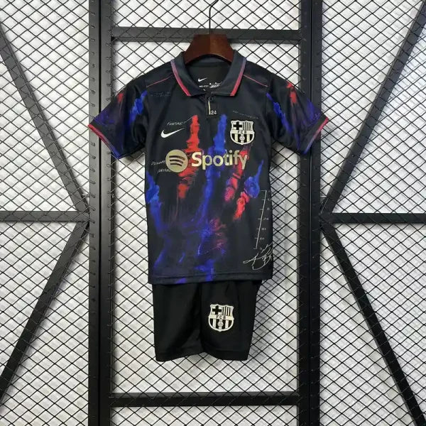 Ensemble Enfant Barcelone Edition spécial2025/2026 Domicile Noir