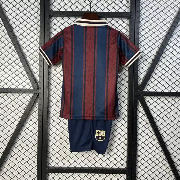 Ensemble Enfant Barcelone Edition spécial Commémorative 2025/2026 Domicile Bleu et Rouge