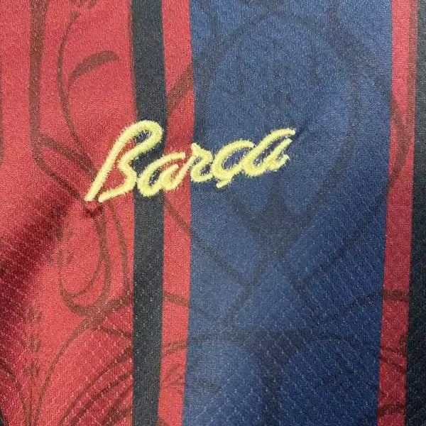 Ensemble Enfant Barcelone Edition spécial Commémorative 2025/2026 Domicile Bleu et Rouge