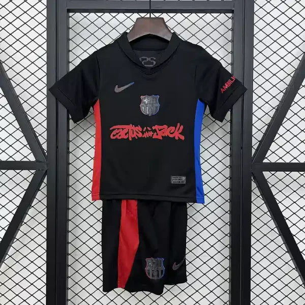 Ensemble Enfant Barcelone Edition spécial 2025/2026 Cactus Jack Black