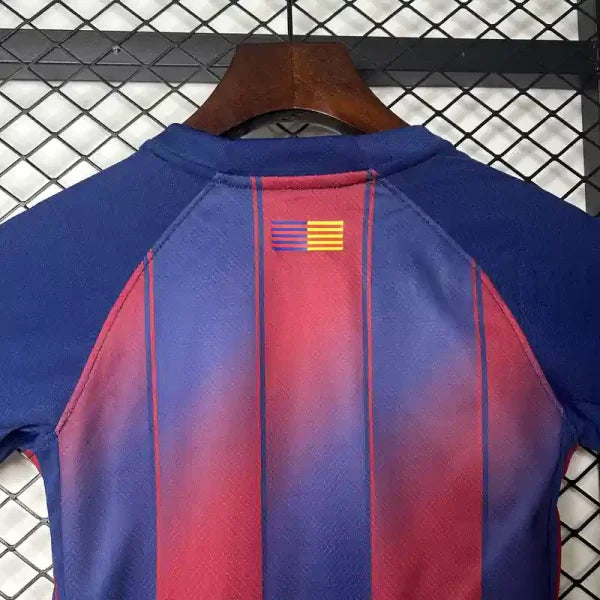 Ensemble Enfant Barcelone 2025/2026 Domicile Bleu et Rouge