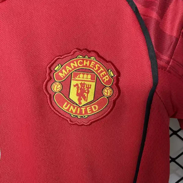 Ensemble Enfant Manchester United 2025/2026 – Ensemble Domicile Enfant (Rouge)