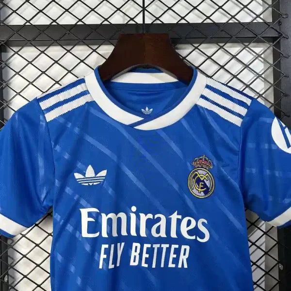 Ensemble enfant Real Madrid 2025/2026 –Third Bleu