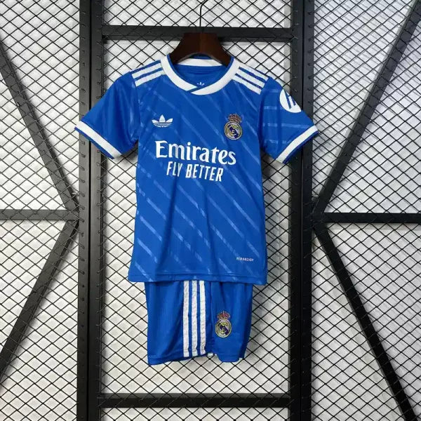Ensemble enfant Real Madrid 2025/2026 –Third Bleu