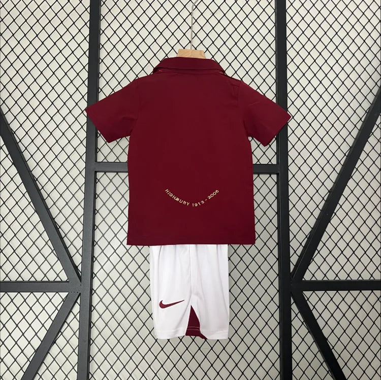 Maillots Enfant Domicile Arsenal 05/06 Rouge Kids