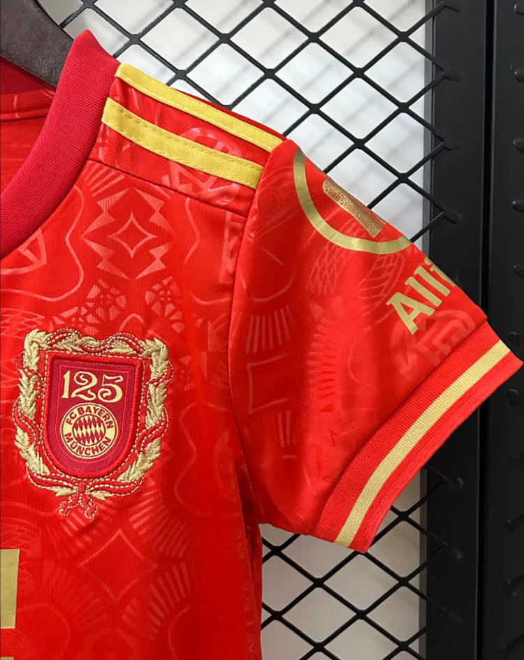 Maillots Enfant Domicile Bayern 25/26 Rouge 16-28