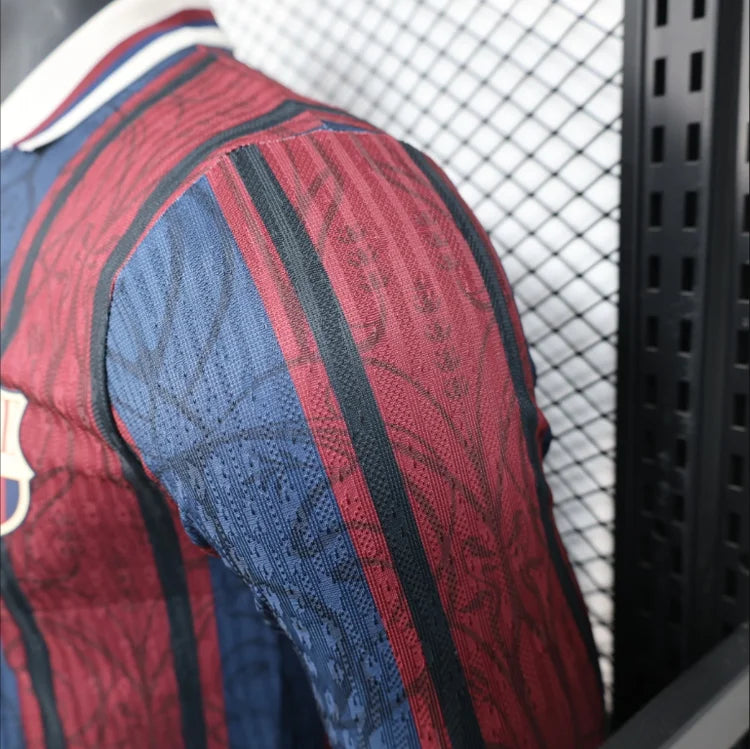 Maillots Homme Domicile Barcelone 25/26 Rouge et Bleu S-XXL