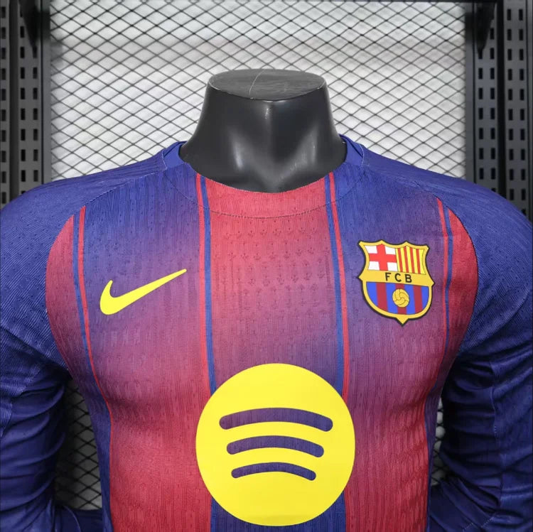 Maillots Homme Domicile Barcelone 25/26 Rouge et Bleu S-XXL