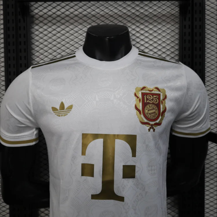 Maillots Homme Domicile Bayern 25/26 Blanc S-XXL