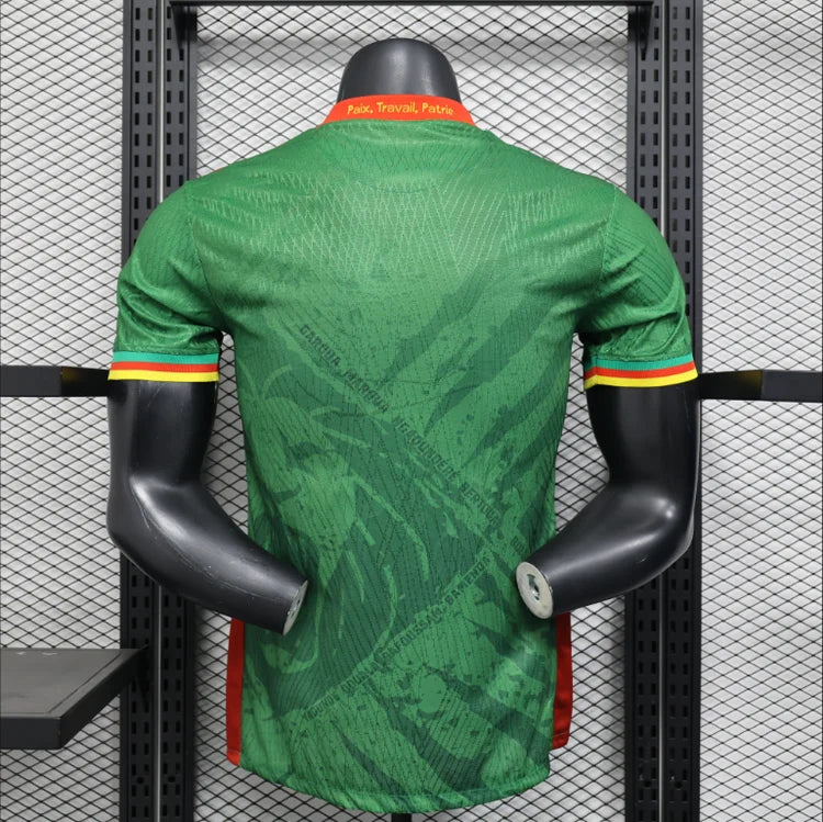 Maillots Homme Domicile Cameroun 2025/2026 Vert S-XXL