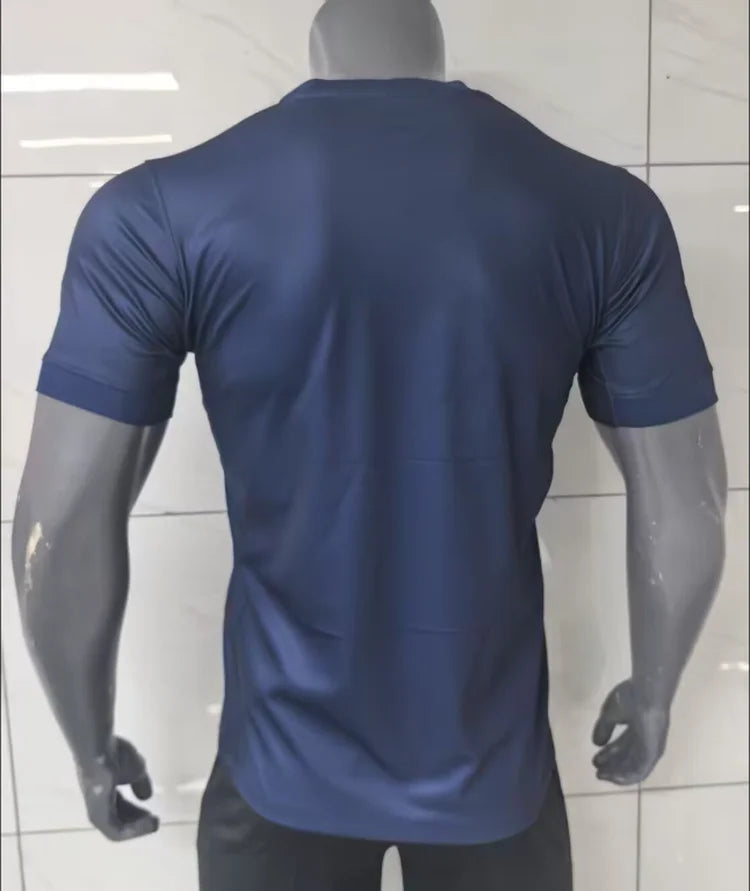 Maillots Homme Domicile PSG 2025/2026 Bleu foncé S-XXL