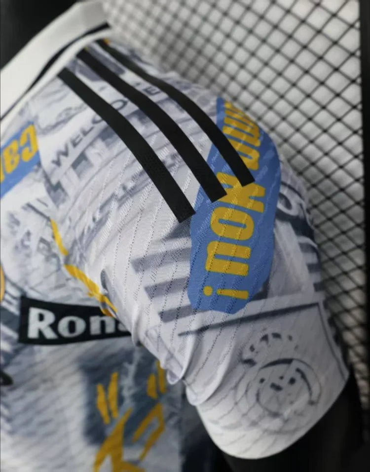 Maillots Homme Domicile Real Madrid 25/26 Gris S-XXL