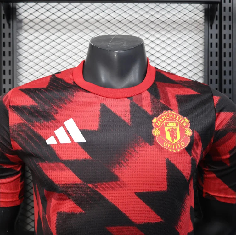 Maillots Homme Entraînement Manchester United 25/26 Rouge S-XXL