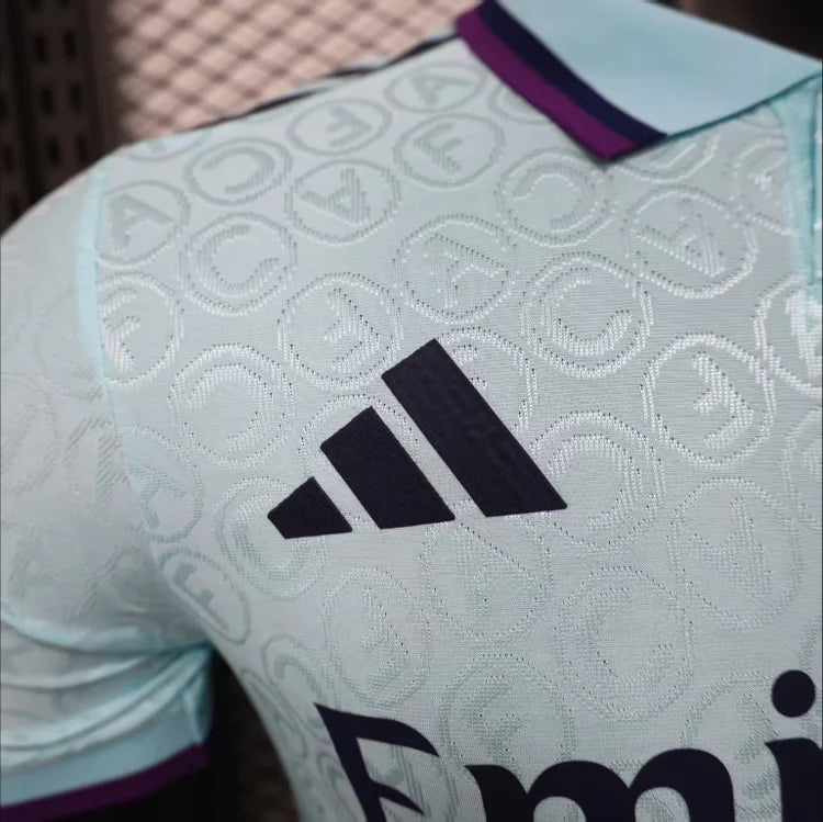 Maillots Homme Extérieur Arsenal 2025/2026 Bleu S-XXL