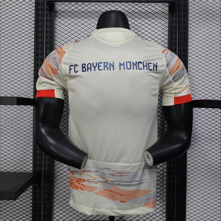 Maillots Homme Extérieur Bayern 2025/2026 Blanc S-XXL
