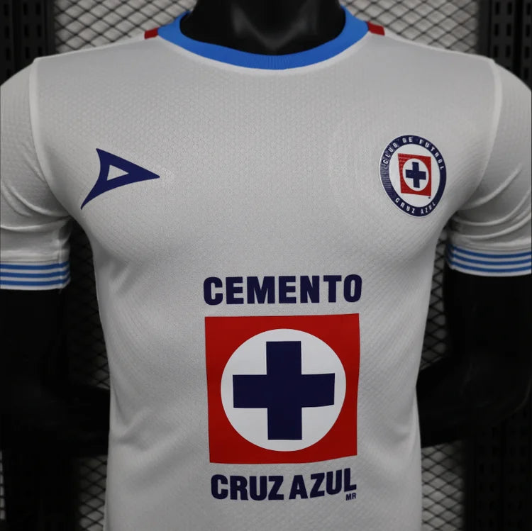 Maillots Homme Extérieur Cruz Azul de Mexico 24/25 Blanc S-XXL
