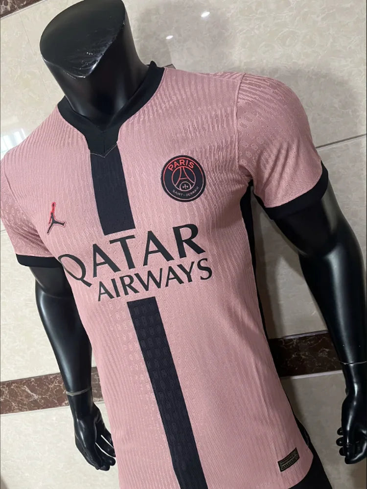 Maillots Homme Extérieur PSG 24/25 Rose Taille non précisée