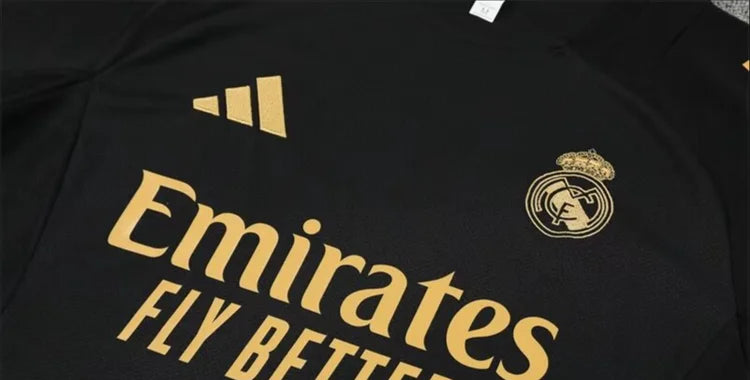 Maillots Homme Third Kit Real Madrid 2024/2025 Noir S-XXL