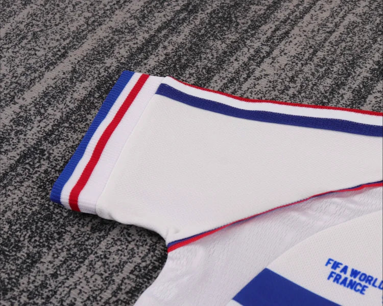 Maillots Retro Extérieur France 1998 Blanc taille 16-28