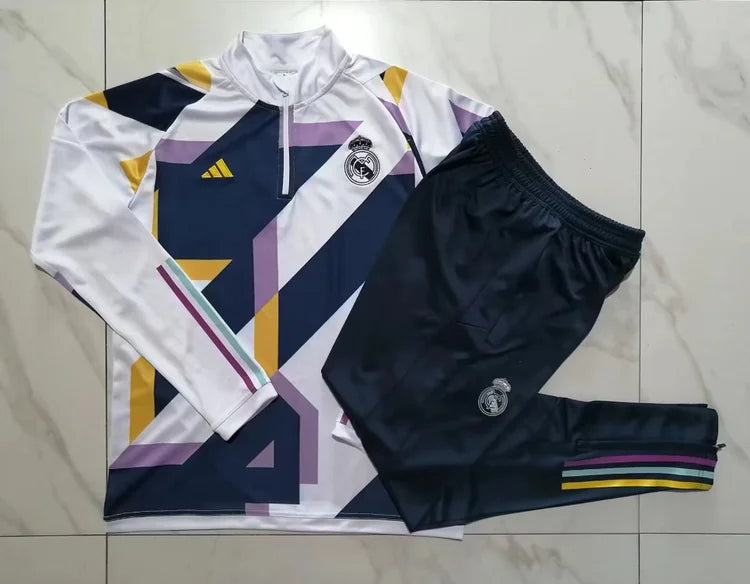 Survêtement Domicile Real Madrid 23/24 Blanc S-XXL