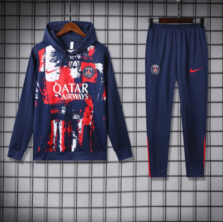Survêtement Entraînement PSG 2024/2025 Bleu S-XXL