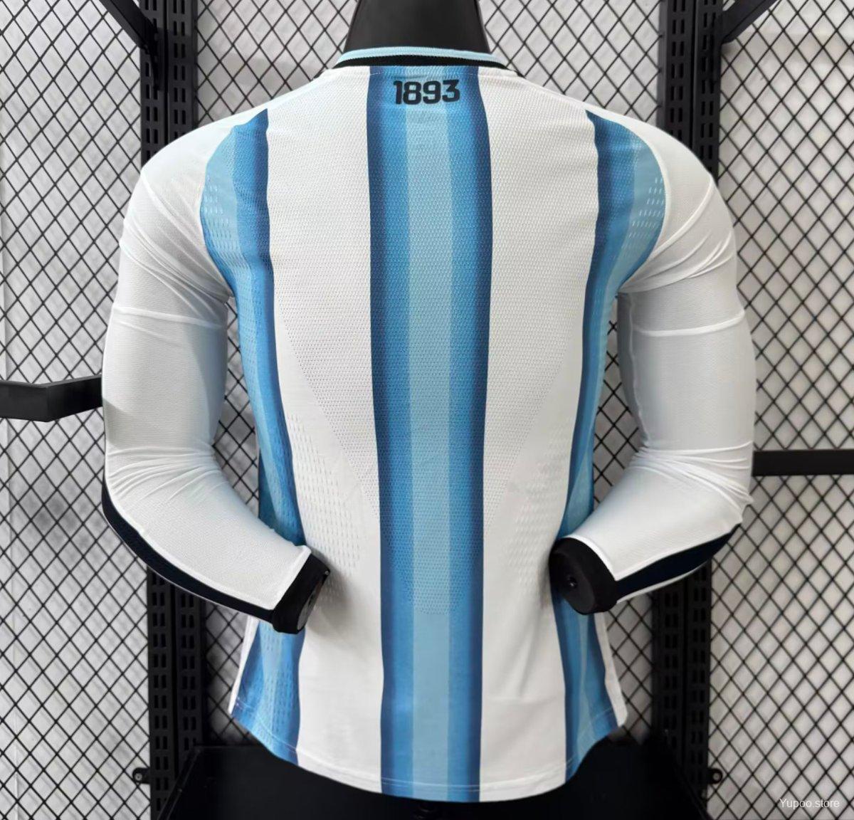 Maillot Argentine Coupe du Monde 2026/2027 Domicile Manches longues– Coupe du Monde 2026/2027-