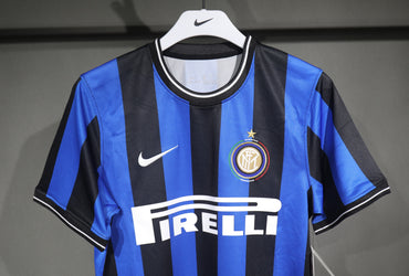 Maillot Inter Milan-rétro 2009/2010– Maillot Domicile -Homme-Manches courtes