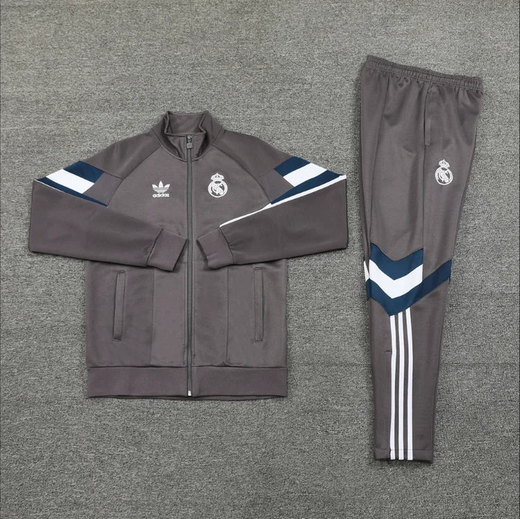 Ensemble Entraînement Real Madrid 24 Season Gris S-2XL
