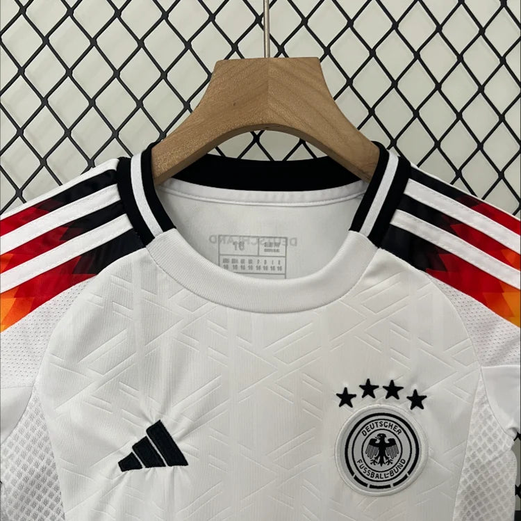 Maillots Enfant Domicile Allemagne 24/25 Blanc