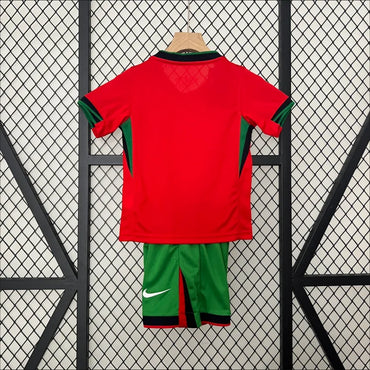Maillots Enfant Domicile Portugal 2024/2025 Rouge 16-28