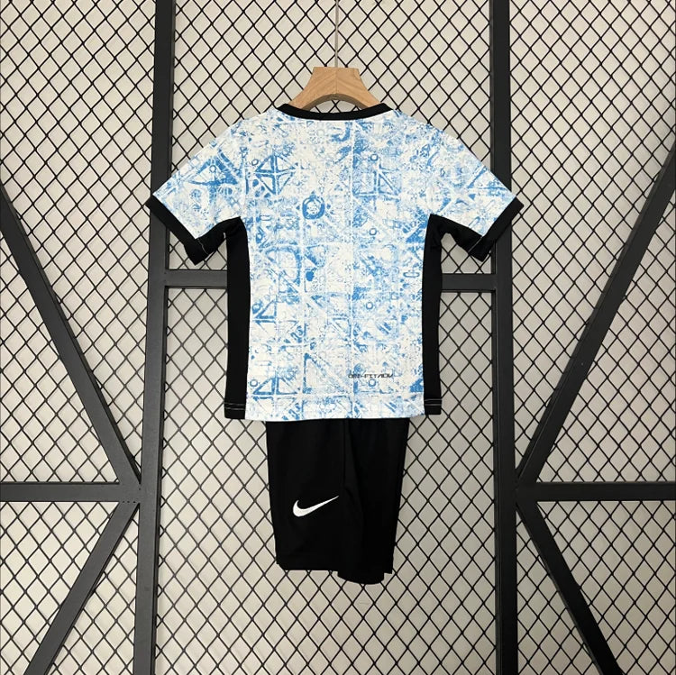 Maillots Enfant Extérieur Portugal 24/25 Bleu 16-28