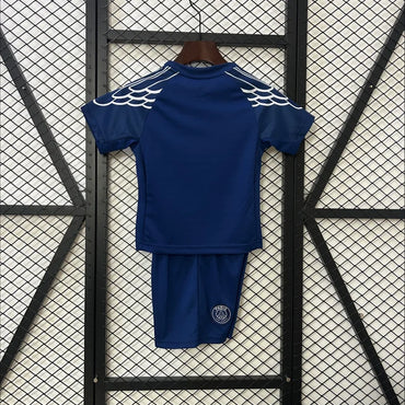 Maillots Enfant Extérieur PSG 2025/2026 Bleu Marine taille 16-28