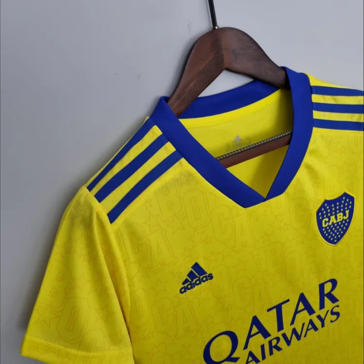 Maillots Femme Extérieur Boca Juniors 2022/2023 Jaune S-XL