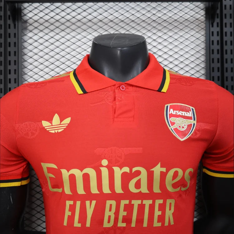 Maillots Homme Domicile Arsenal 2025/2026 Rouge S-XXL