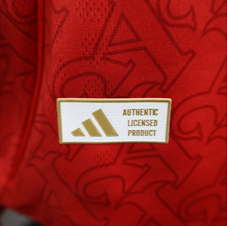 Maillots Homme Domicile Arsenal 25/26 Rouge S-XXL