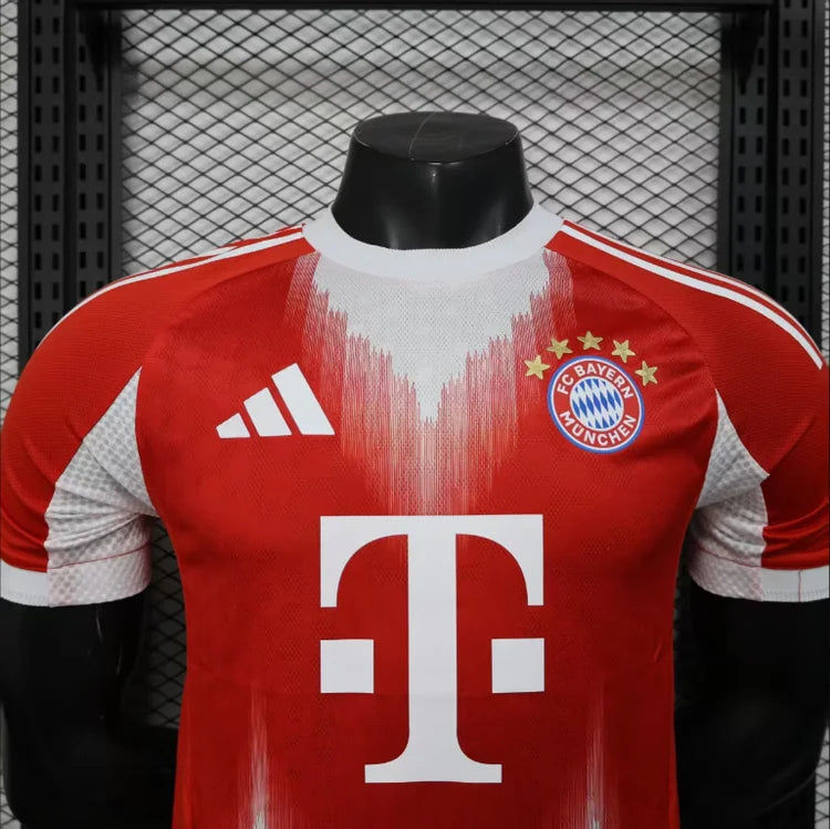 Maillots Homme Domicile Bayern 25/26 Rouge S-XXL