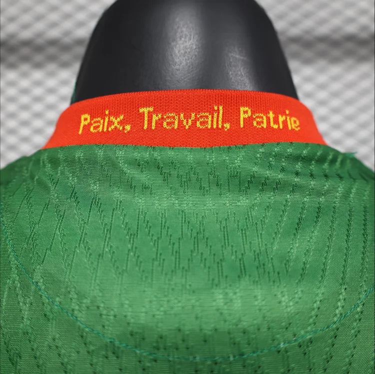 Maillots Homme Domicile Cameroun 2025/2026 Vert S-XXL
