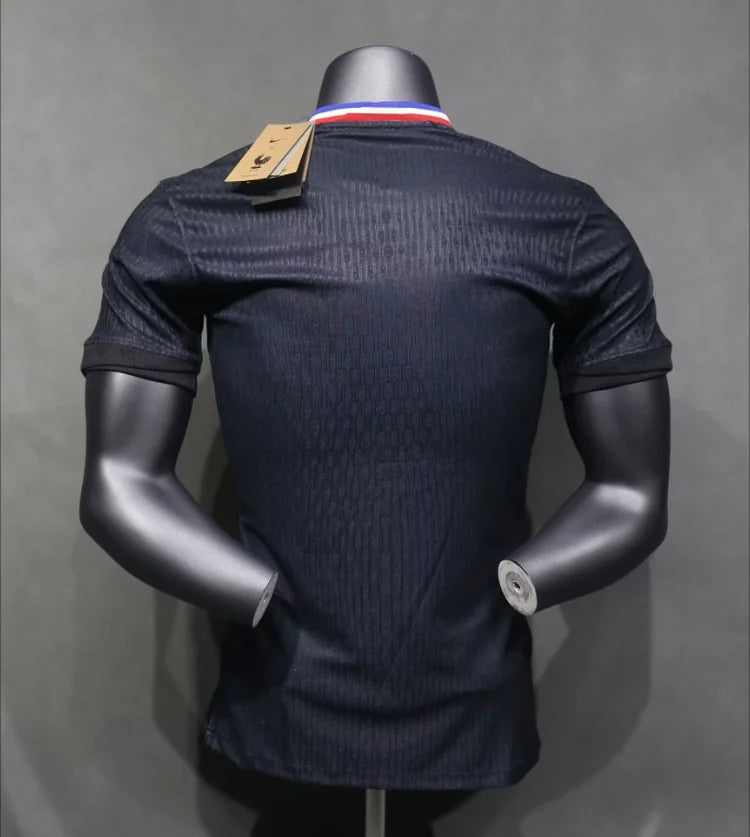 Maillots Homme Domicile France 24/25 Noir S-3XL