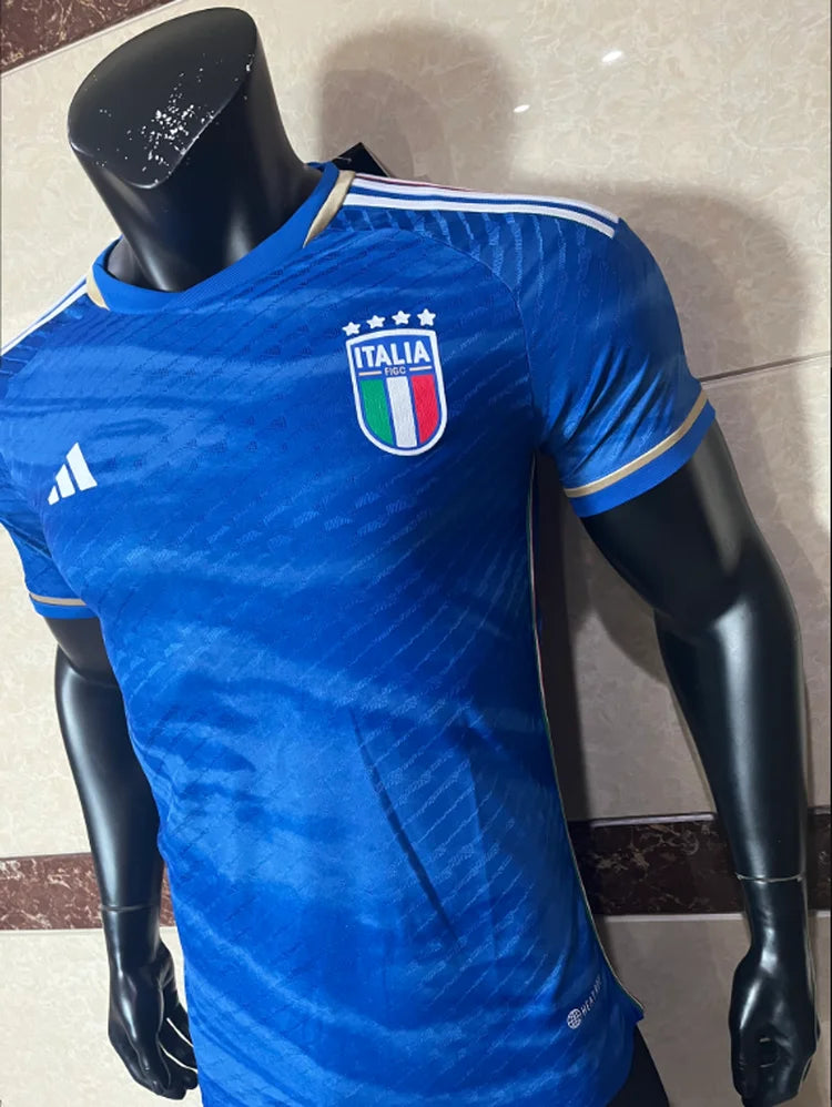 Maillots Homme Domicile Italie 23/24 Bleue